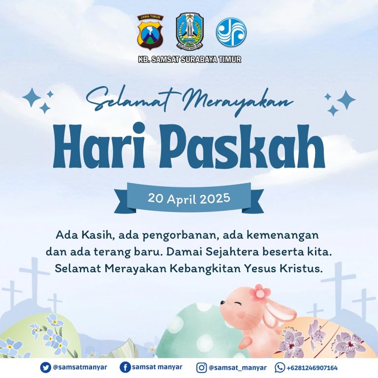 Selamat Merayakan Hari Paskah – 20 April 2025