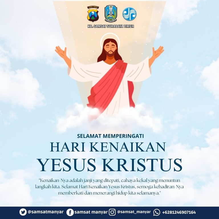 Selamat Memperingati Hari Kenaikan Yesus Kristus