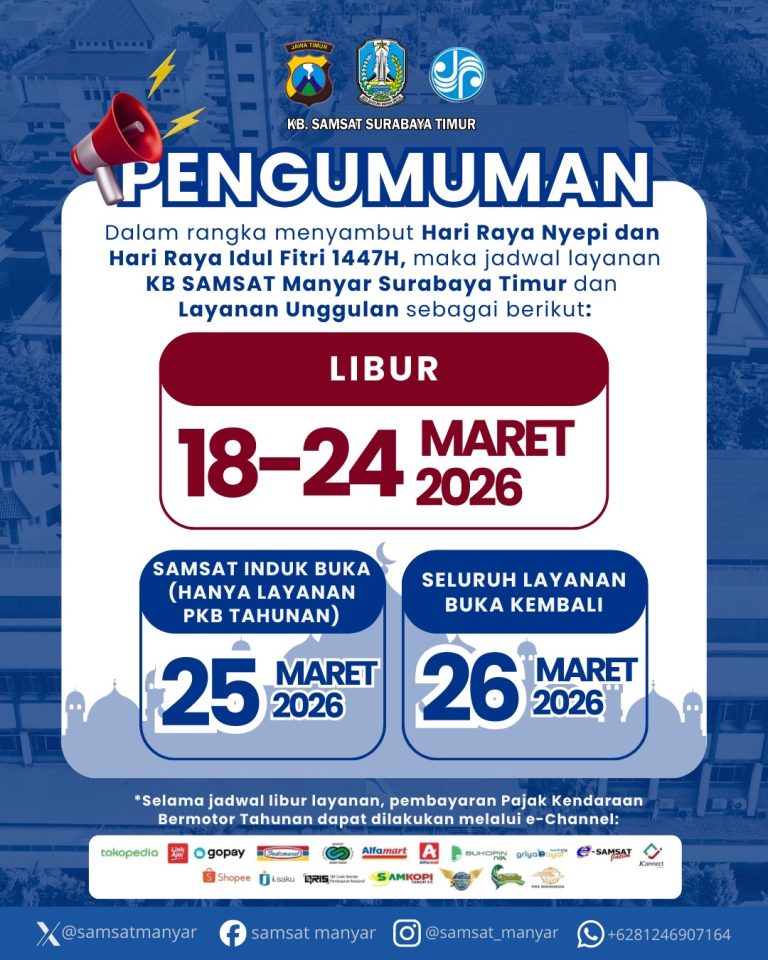 Pengumuman Hari Libur Nasional dan Cuti Bersama : Hari Raya Nyepi dan Hari Raya Idul Fitri 1447 H