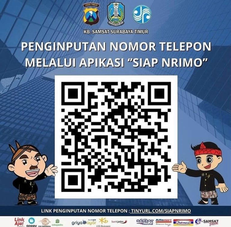 Penginputan Nomor Telepon Wajib Pajak Melalui Aplikasi SIAP NRIMO